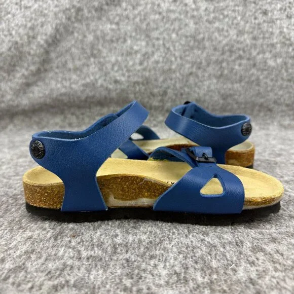 ✅Girls C11/EU29 Birkenstock Kids Rio Blue Birko-Flor Sandals *DISCOLORED SOLE - Picture 8 of 14